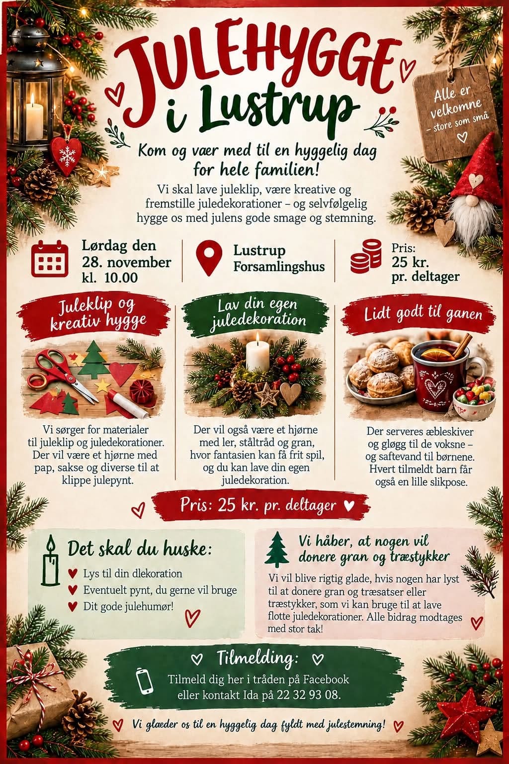 🎄 Julehygge / juletræsfest 🎄
